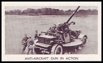 Anti-Aircraft Gun In Action